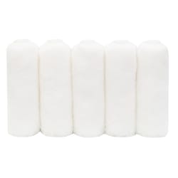 Ace Best Woven Fabric 4 in. W X 3/8 in. Mini Paint Roller Cover 5 pk