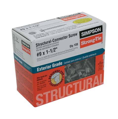 Simpson structural deals screws