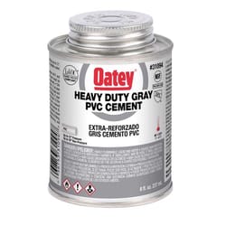 Oatey Heavy Duty Gray Cement For PVC 8 oz