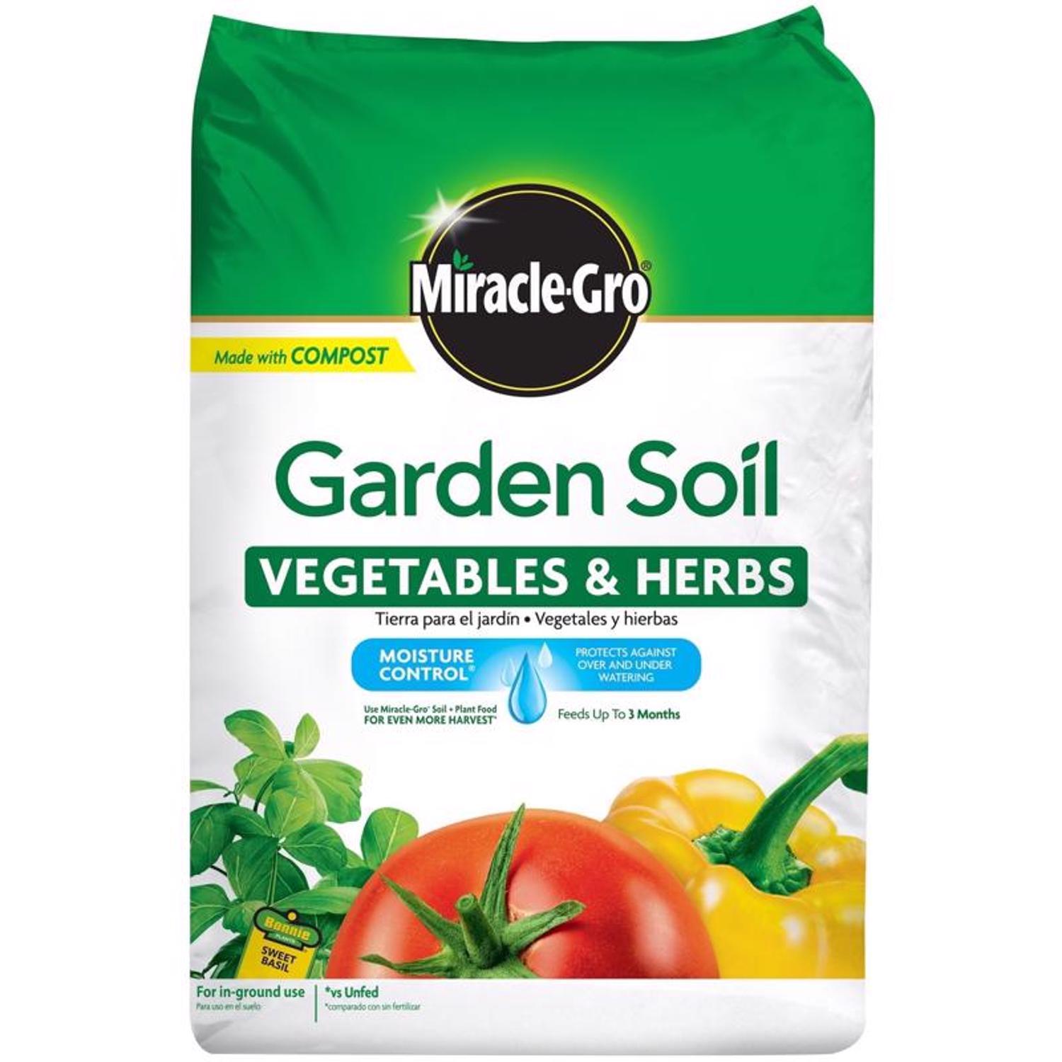 Miracle-Gro Herb and Vegetable Garden Soil 1.5 cu ft - Ace Hardware