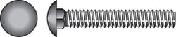 HILLMAN 1/2 in. X 3-1/2 in. L Hot Dipped Galvanized Steel Carriage Bolt 25 pk