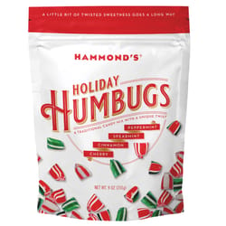 Hammond's Candies Holiday Humbugs Hard Candy 9 oz