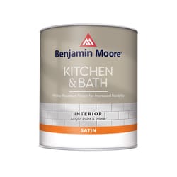 Benjamin Moore Satin Base 2 Paint Interior 1 qt