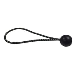 AHC Black Bungee Ball Cord 9 in. L X 0.2 in. 50 lb 1 pk