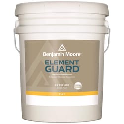 Benjamin Moore Element Guard Flat Base 1 Paint Exterior 5 gal