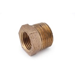 Anderson Metals 3/8 in. MPT in. X 1/4 in. D FPT Red Brass Hex Bushing