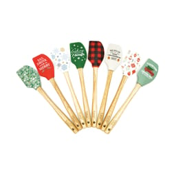 Krumbs Kitchen Assorted Silicone Christmas Spatula