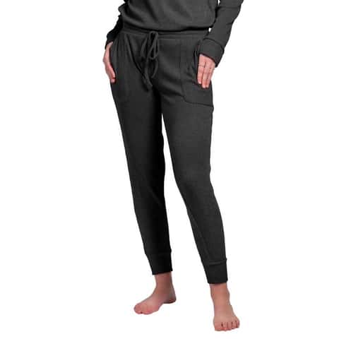 Hello Mello CuddleBlend Women's Joggers XL Black - Ace Hardware