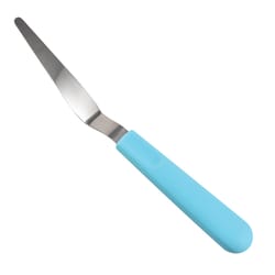 R&M International Corp International 9 in. L Icing Spatula Blue/Silver 1 pc