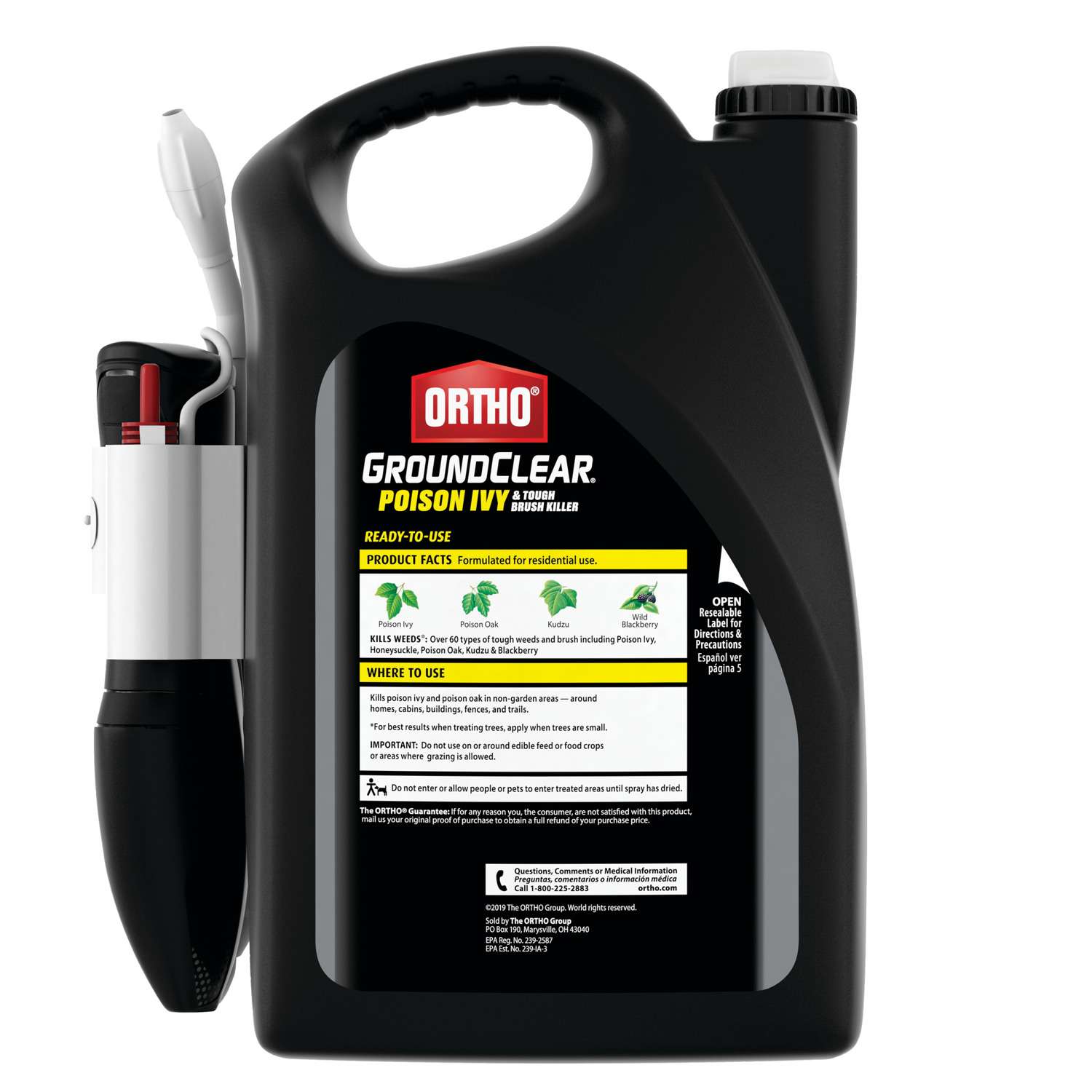Ortho GroundClear Poison Ivy Killer RTU Liquid 1.33 gal - Ace ...
