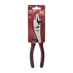 Ace 8 in. Chrome Vanadium Steel Slip Joint Pliers