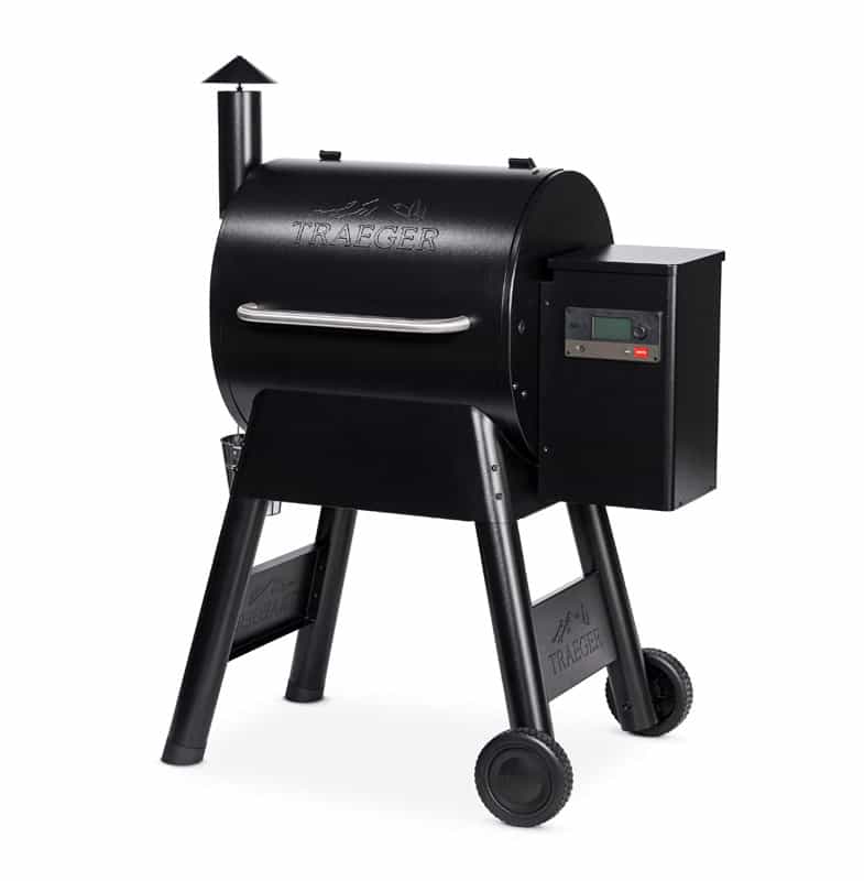 Traeger Pro 575 Wood Pellet Freestanding Grill Black Ace Hardware