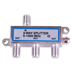 Monster Just Hook It Up 3 Way Coax Splitter 75 ohm 1000 MHz 1 pk