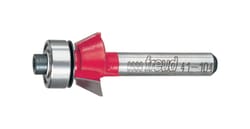 Freud 19/32 in. D X 19/32 in. X 1-7/8 in. L Carbide Bevel Trim Router Bit