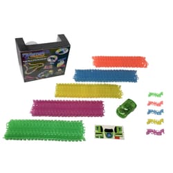 Mindscope Products Twister Track Neon Glow Track Assorted 221 pc
