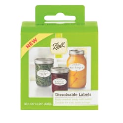 Ball Dissolvable Canning Labels 60 pk