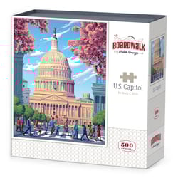 Boardwalk U.S. Capitol Jigsaw Puzzle Multicolored 500 pc