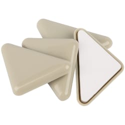 SuperSliders Beige 1 in. Adhesive Plastic Chair Glide 4 pk