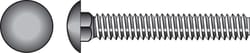 HILLMAN 3/8 in. X 3 in. L Zinc-Plated Steel Carriage Bolt 50 pk