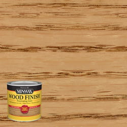 Minwax Wood Finish Semi-Transparent Golden Oak Oil-Based Penetrating Wood Stain 1/2 pt