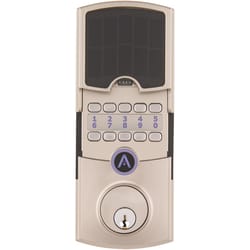 Hampton ARRAY Barrington Satin Nickel Zinc Wifi Deadbolt