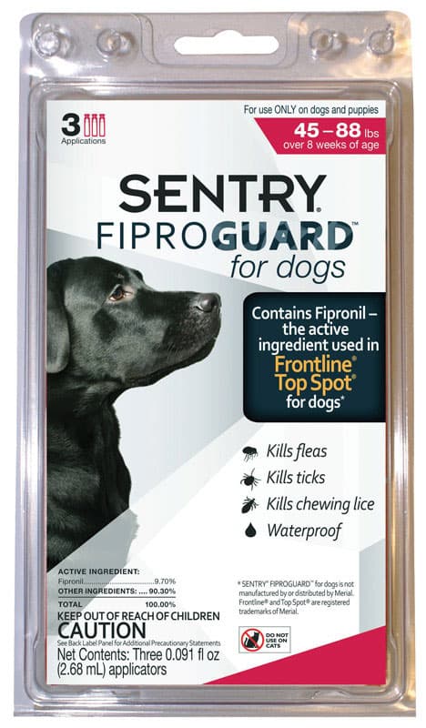 sentry flea and tick collar