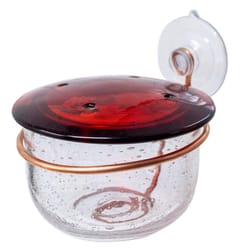 Songbird Essentials Songbird Essentials Hummingbird Glass Hummingbird Feeder Window Feeder 4 ports