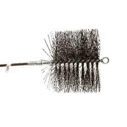 Rutland Chimney Sweep 6 in. Round Oil Tempered Chimney Brush