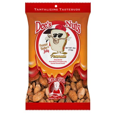 Dee's Nuts Peanut Butter & Jelly Peanuts 4 oz Bagged - Ace Hardware