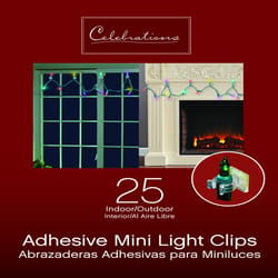 Celebrations Outdoor Mini Light Clip 25 ct