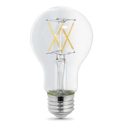 Feit Enhance A19 E26 (Medium) Filament LED Bulb Soft White 40 Watt Equivalence 2 pk