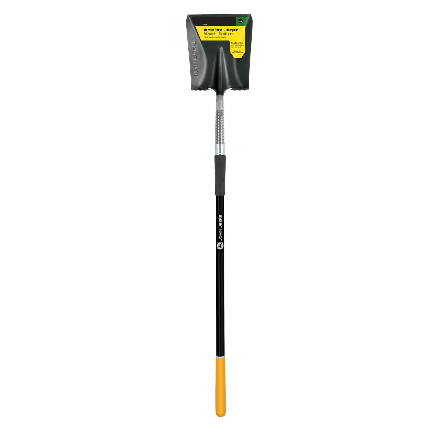 John Deere Steel 9 in. W x 59 in. L Square Point Transfer Shovel