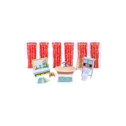 Sunny Days Honey Bee Acres Bathroom Doll House Multicolored 30 pc