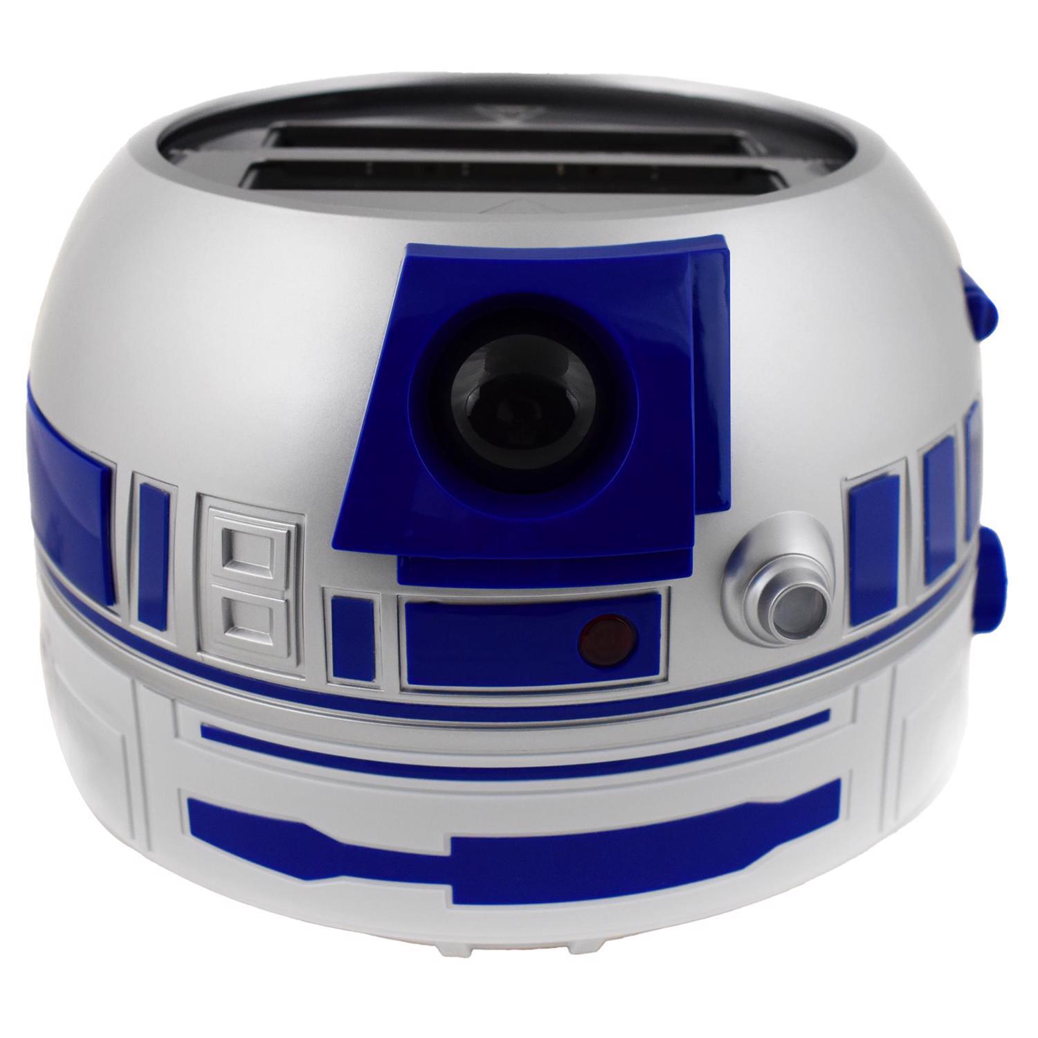 Uncanny Brands Star Wars Plastic White 2 slot Toaster 7.17 in. H X 10.43 in. W X 10.04 in. D Sansujyuku sansujyuku.com
