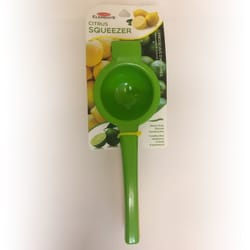 Culinary Elements Green/Yellow Plastic Citrus Squeezer