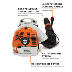 STIHL BR 450 219 mph 642 CFM Gas Backpack Leaf Blower