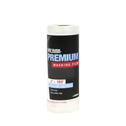 Easy Mask Premium Plastic Sheeting 0.47 mil X 24 in. W X 180 ft. L Plastic/Vinyl Clear