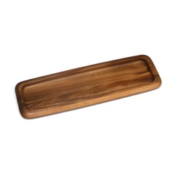 Lipper International Acacia Wood Narrow Platter 1 pk