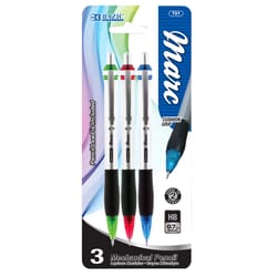 Bazic Products Marc HB 0.7 mm Mechanical Pencil 3 pk