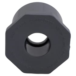 Charlotte Pipe Schedule 80 1-1/2 in. Spigot X 1/2 in. D Slip PVC Reducer Bushing 1 pk