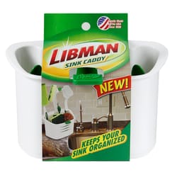 Libman 8.13 in. L X 5.25 in. W X 5.3 in. H Green/White Plastic Utility Rack