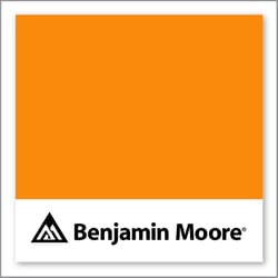 Benjamin Moore Orange Juice 2017-10