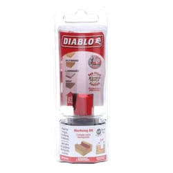 Diablo 3/4 in. D X 2 in. L Carbide Mortising Router Bit