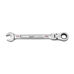 Milwaukee MAXBITE 13/16 in. X 13/16 in. 12 Point SAE Flex Head Combination Wrench 1.8 in. L 1 pc