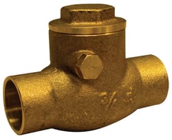 BK Products ProLine 3/4 in. D X 3/4 in. D Compression Brass Swing Check Valve