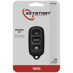 KeyStart CP079 Renewal KitAdvanced Remote Automotive Replacement Key Remote Only Single For Toyota