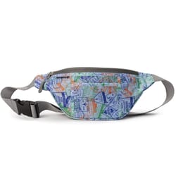 Travelon Multicolored Waist Bag 5 in. H X 10 in. W