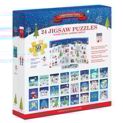 Eurographics Christmas Advent Calendar Puzzle Multicolored 1200 pc
