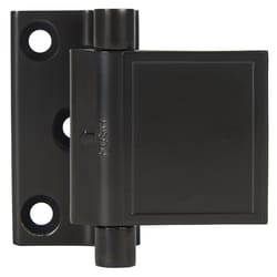 Brinks Zinc Bronze Door Stop Mounts to base trim 2.75 in.