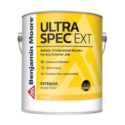 Benjamin Moore Ultra Spec Flat Base 4 House & Trim Paint Exterior 1 gal